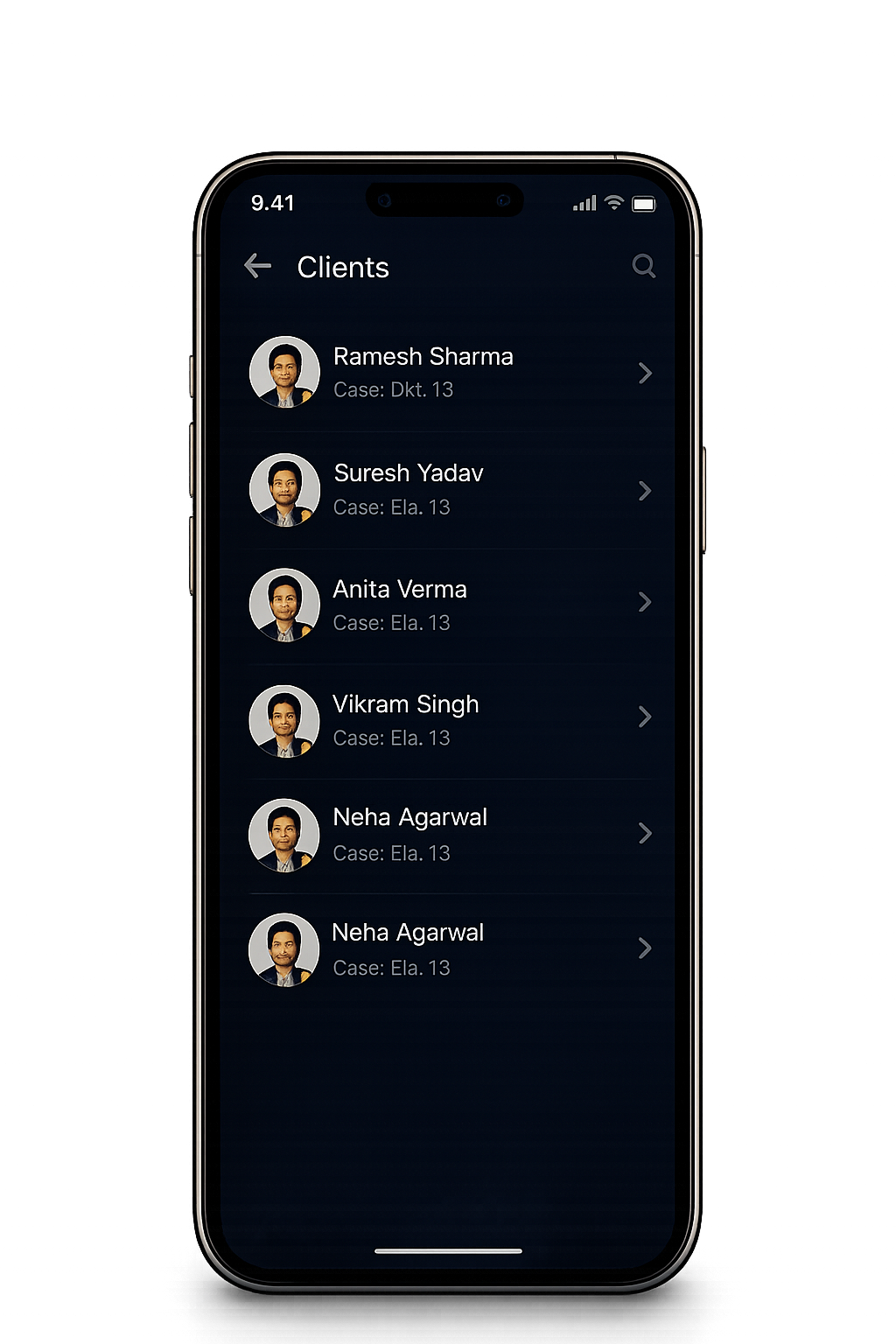JuryCircle App Screen